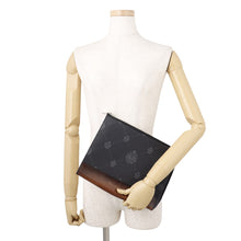 将图像加载到图库查看器中,Berluti Ninovolume Clutch Bag Black/Brown PVC Leather
