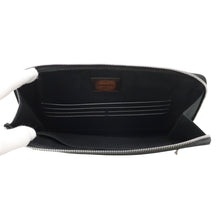 将图像加载到图库查看器中,Berluti Ninovolume Clutch Bag Black/Brown PVC Leather