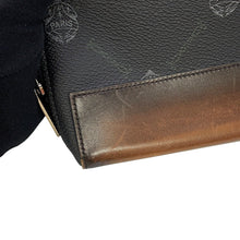 将图像加载到图库查看器中,Berluti Ninovolume Clutch Bag Black/Brown PVC Leather