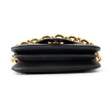 Load image into Gallery viewer, Bottega Veneta Mount Envelope Shoulder Bag Black Leather