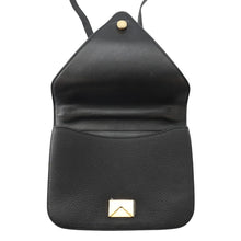 Load image into Gallery viewer, Bottega Veneta Mount Envelope Shoulder Bag Black Leather