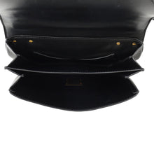 Load image into Gallery viewer, Bottega Veneta Mount Envelope Shoulder Bag Black Leather