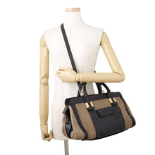 Load image into Gallery viewer, Chloe Alice 2way Shoulder Bag Black/Brown Leather