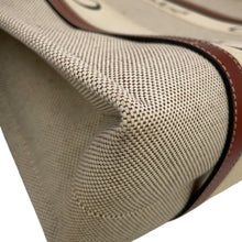 Load image into Gallery viewer, Chloe Woody Tote Bag Brown/WhiteCHC22AS383I2690U Canvas Calf Leather Size Large