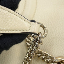 Load image into Gallery viewer, GUCCI Soho Interlocking G Chain Tote Bag Ivory536196 A7M0G 9522 Leather