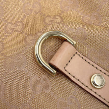 Load image into Gallery viewer, GUCCI GG Canvas Abbey Shoulder Bag Jasmin Flower131326 GG Canvas Leather