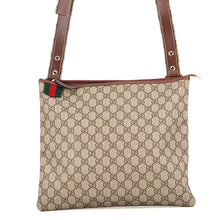 Load image into Gallery viewer, GUCCI GG Plus Shoulder Bag Brown246412 GG Supreme Leather