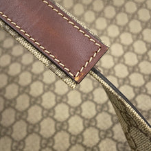 Load image into Gallery viewer, GUCCI GG Plus Shoulder Bag Brown246412 GG Supreme Leather