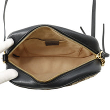 Load image into Gallery viewer, GUCCI GG Marmont Shoulder Bag Beige/Black447632 GG Canvas Leather