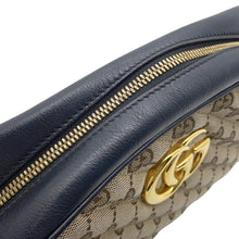 Load image into Gallery viewer, GUCCI GG Marmont Shoulder Bag Beige/Black447632 GG Canvas Leather