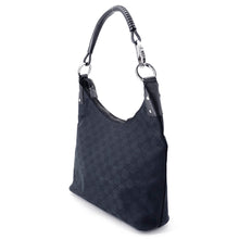 Load image into Gallery viewer, GUCCI GG Canvas One Shoulder Bag Black115003 GG Canvas Leather
