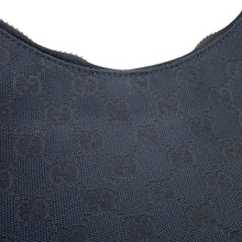 Load image into Gallery viewer, GUCCI GG Canvas One Shoulder Bag Black115003 GG Canvas Leather