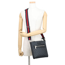 Load image into Gallery viewer, GUCCI GG Supreme Shoulder Bag Black523599 K5RLN 1095 GG Supreme Leather