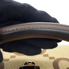 Load image into Gallery viewer, GUCCI Jumbo GG Medium Rigid Suitcase Brown722179 Canvas Leather