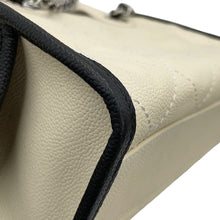 Load image into Gallery viewer, CHANEL Deauville Bowling Bag White/BlackA92757 Caviar Leather