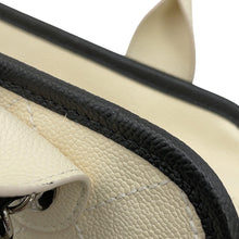 Load image into Gallery viewer, CHANEL Deauville Bowling Bag White/BlackA92757 Caviar Leather