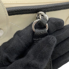 Load image into Gallery viewer, CHANEL Deauville Bowling Bag White/BlackA92757 Caviar Leather