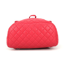 Load image into Gallery viewer, CHANEL Matelasse Backpack RedA91121 Lambskin