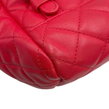 Load image into Gallery viewer, CHANEL Matelasse Backpack RedA91121 Lambskin