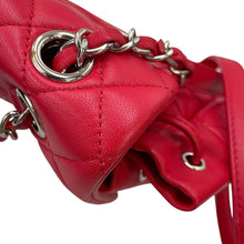 Load image into Gallery viewer, CHANEL Matelasse Backpack RedA91121 Lambskin