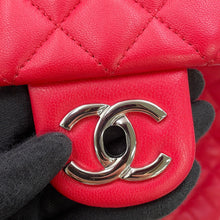 Load image into Gallery viewer, CHANEL Matelasse Backpack RedA91121 Lambskin