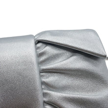 Load image into Gallery viewer, CHANEL Ribbon ChainShoulder Bag SilverAS5129 Leather