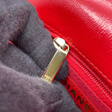 Load image into Gallery viewer, CHANEL Matelasse ChainShoulder Bag Red shiny calf Size 20