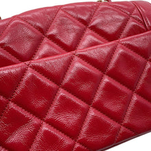 Load image into Gallery viewer, CHANEL Matelasse ChainShoulder Bag Red shiny calf Size 20