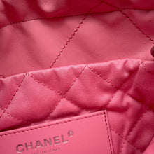 将图像加载到图库查看器中,CHANEL CHANEL22 ChainShoulder Bag PinkAS3980 Shiny Calf Leather