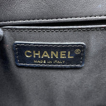 Load image into Gallery viewer, CHANEL Boy Chanel ChainShoulder Bag BlackA67086 Lambskin Size 25