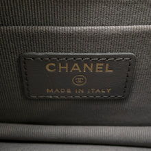 Load image into Gallery viewer, CHANEL Boy Chanel Chain Wallet GrayA67364 Caviar Leather