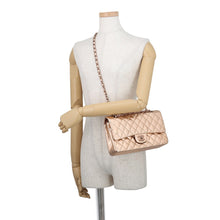 Load image into Gallery viewer, CHANEL Matelasse Double Flap Chain Shoulder (Mobile Art Limited Edition) Pink Gold Metallic Calf LeatherLeather Size 25