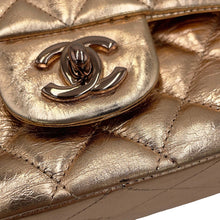 Load image into Gallery viewer, CHANEL Matelasse Double Flap Chain Shoulder (Mobile Art Limited Edition) Pink Gold Metallic Calf LeatherLeather Size 25