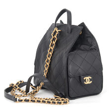 Load image into Gallery viewer, CHANEL CHANEL25 ChainShoulder Bag BlackAS5600 Caviar Leather Size Medium