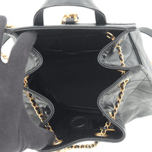 Load image into Gallery viewer, CHANEL CHANEL25 ChainShoulder Bag BlackAS5600 Caviar Leather Size Medium