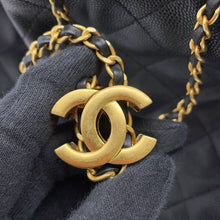 Load image into Gallery viewer, CHANEL CHANEL25 ChainShoulder Bag BlackAS5600 Caviar Leather Size Medium