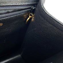 Load image into Gallery viewer, CHANEL Shoulder Bag Black Caviar Leather