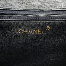 Load image into Gallery viewer, CHANEL Shoulder Bag Black Caviar Leather