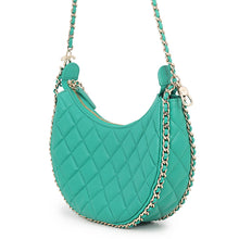 Load image into Gallery viewer, CHANEL Matelasse ChainShoulder Bag GreenAS3917 Lambskin Size Small