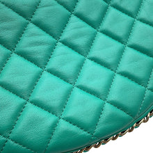 Load image into Gallery viewer, CHANEL Matelasse ChainShoulder Bag GreenAS3917 Lambskin Size Small