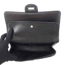 将图像加载到图库查看器中,CHANEL 2.55 Chevron Chain Shoulder Bag BlackA37586 Aged Calf Leather Size 25