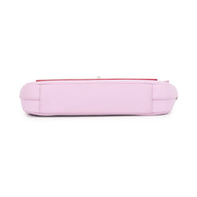 将图像加载到图库查看器中,Dior Turnlock Chain Wallet Pink Leather