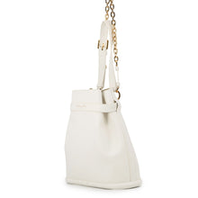 Load image into Gallery viewer, Dior SeDior CD Embossed Handbag WhiteM2271UBHA Leather Size Medium