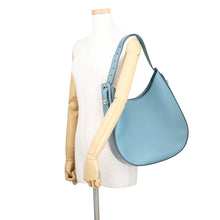 将图像加载到图库查看器中,TOD’S T-Timeless One-Shoulder Bag Light Blue Leather
