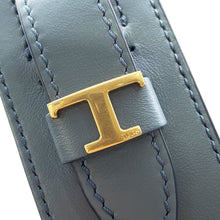 将图像加载到图库查看器中,TOD’S T-Timeless One-Shoulder Bag Light Blue Leather