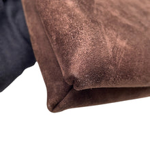 Load image into Gallery viewer, New Twin Shoulder Bag Brown Velour