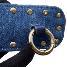Load image into Gallery viewer, Valentino Garavani Studded Backpack Blue Denim