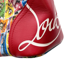 Load image into Gallery viewer, Christian Louboutin Logo Backpack Red Canvas Leather