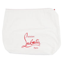 Load image into Gallery viewer, Christian Louboutin Logo Backpack Red Canvas Leather