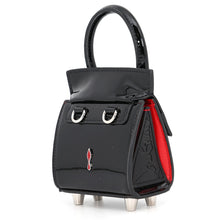 Load image into Gallery viewer, Christian Louboutin Paloma 2way Bag Black Patent Leather Size Nano